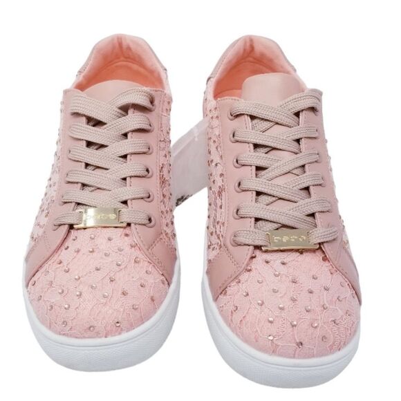 Bebe Chiara Pink Platform Sneakers - Picture 5 of 10